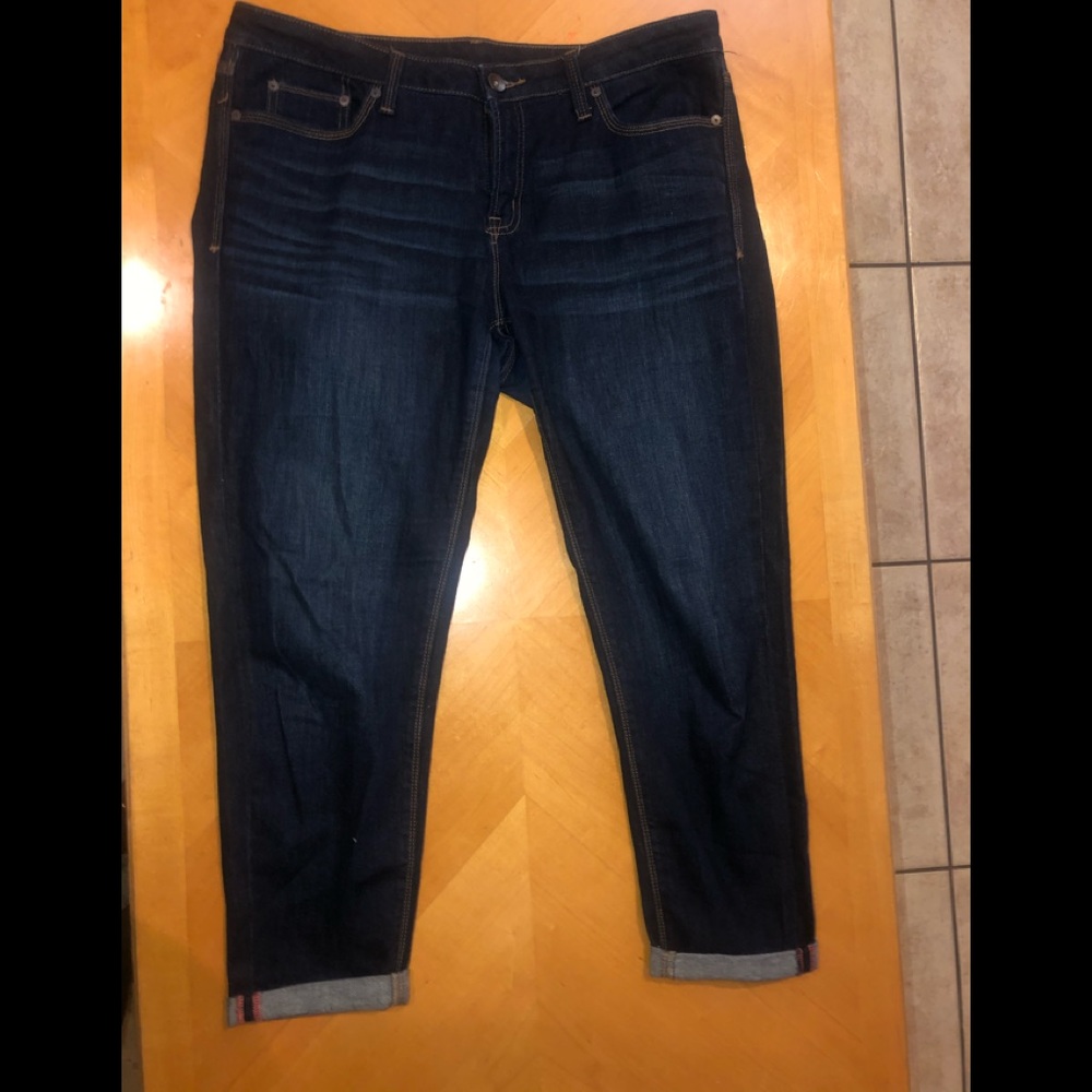 Skinny Ankle Denim Jeans